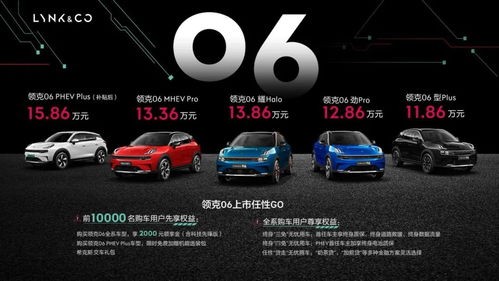 家族最小但或将是最走量的车型 领克06上市11.86万起售